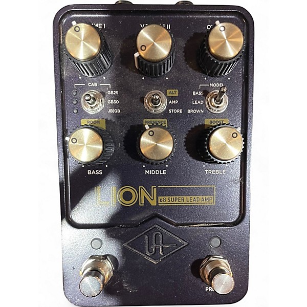 Used Universal Audio LION '68 SUPER LEAD Effect Pedal 4 Used Universal Audio LION '68 SUPER LEAD Effect Pedal