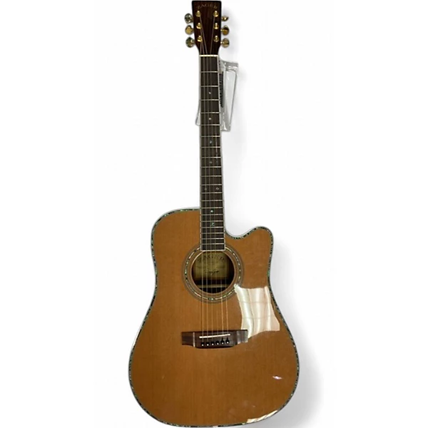 Used Zager ZAD80CE Natural Acoustic Electric Guitar