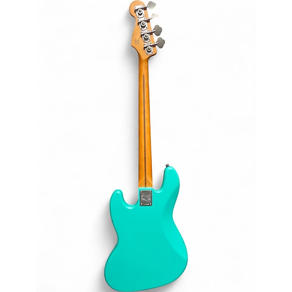 Used Squier Contemporary Jazz Bass Green Electric Bass Guitar 4 Used Squier Contemporary Jazz Bass Green Electric Bass Guitar