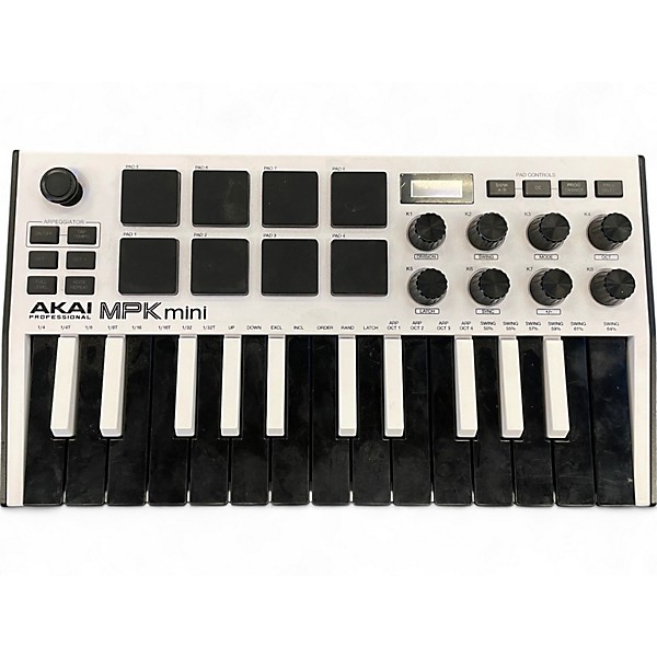 Used Akai Professional MPK Mini MKII MIDI Controller