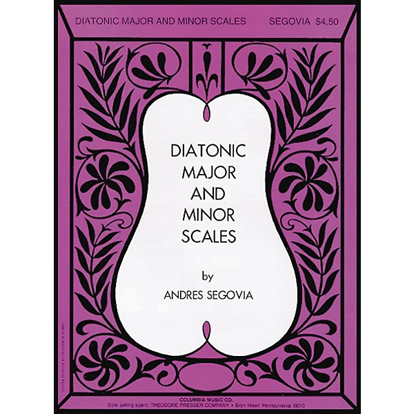 Carl Fischer Diatonic Major And Minor Scales Book