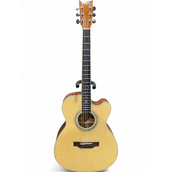 Used Zager ZAD-50CEOM Natural Acoustic Electric Guitar