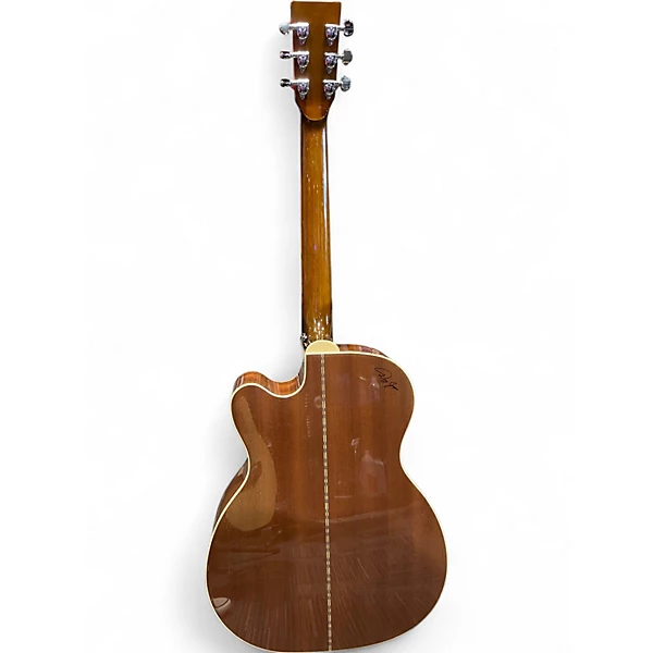 Used Zager ZAD-50CEOM Natural Acoustic Electric Guitar 4 Used Zager ZAD-50CEOM Natural Acoustic Electric Guitar
