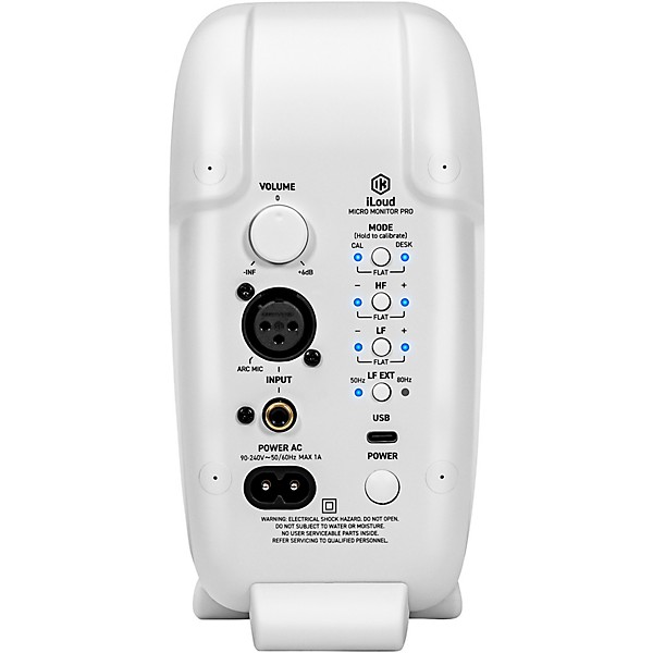 IK Multimedia iLoud Micro Monitor Pro 3 Studio Monitors White (Each) 6 IK Multimedia iLoud Micro Monitor Pro 3 Studio Monitors White (Each)
