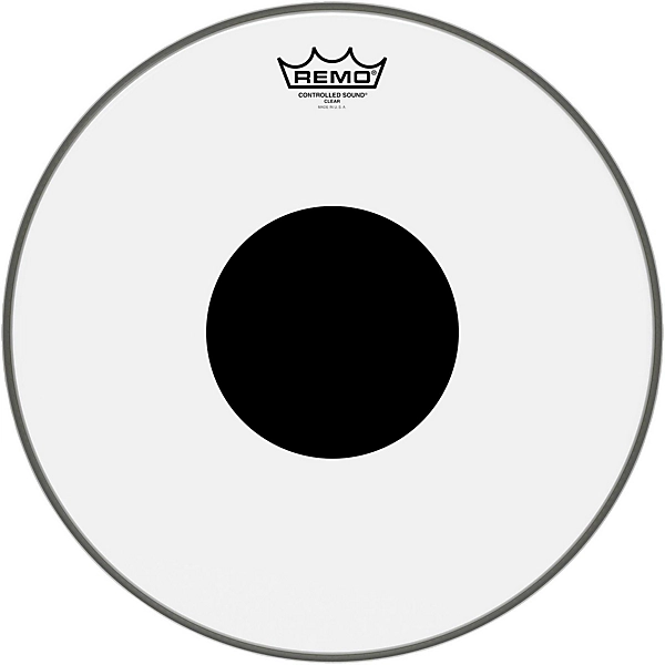 Remo Controlled Sound Black Dot Batter Head 15 in.