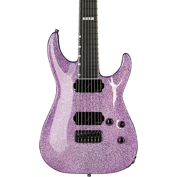 ESP E-II Horizon NT-7B Baritone Electric Guitar Purple