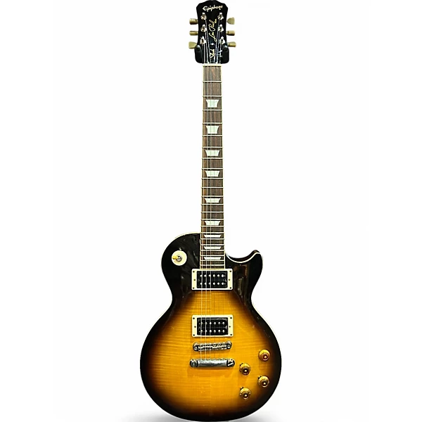 Used Epiphone Slash Signature Les Paul Classic Tobacco Burst Solid Body Electric Guitar