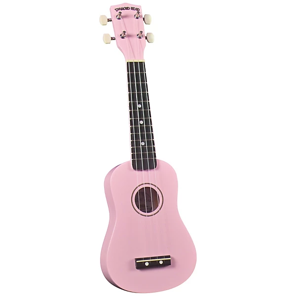 Diamond Head DU-10 Soprano Ukulele Pink Black Fingerboard 4 Diamond Head DU-10 Soprano Ukulele Pink Black Fingerboard