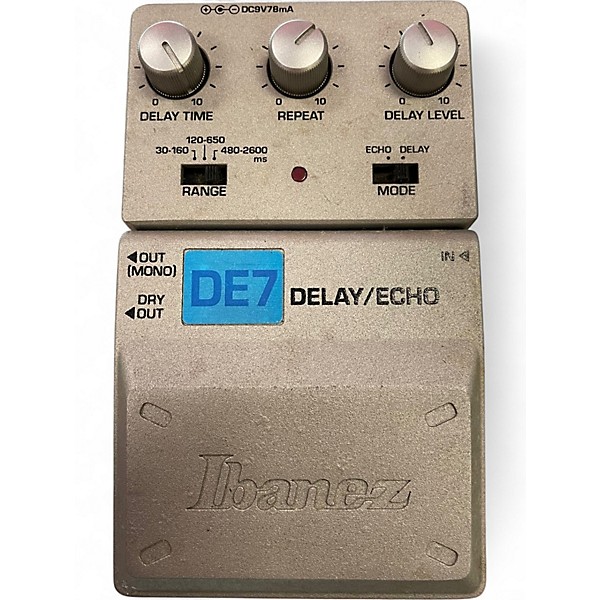 Used Ibanez DE7 Effect Pedal