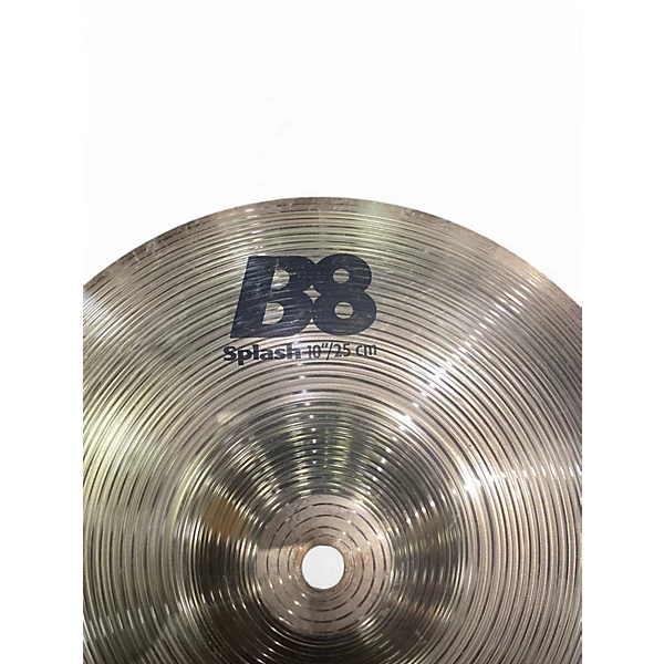 Used SABIAN 10in B8 Splash Cymbal 6 Used SABIAN 10in B8 Splash Cymbal