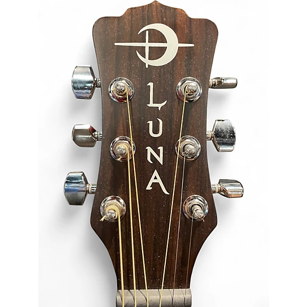 Used 2025 Luna GYPSY TATOO Mahogany Acoustic Electric Guitar 6 Used 2025 Luna GYPSY TATOO Mahogany Acoustic Electric Guitar