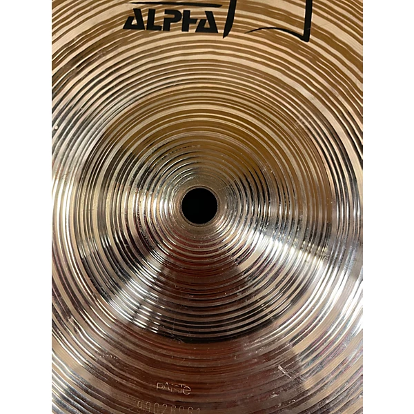 Used Paiste 13in Alpha Sound Edge Hi Hat Bottom Cymbal 6 Used Paiste 13in Alpha Sound Edge Hi Hat Bottom Cymbal