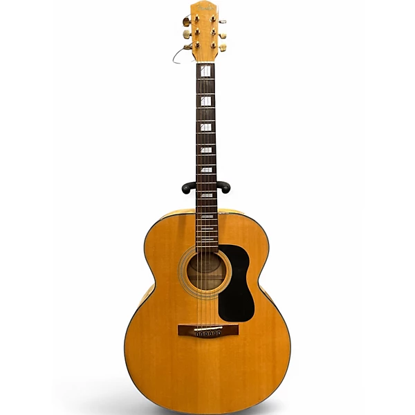 Used Fender SJ65S Natural Acoustic Guitar