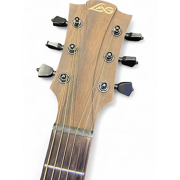 Used Lag Guitars t100ace Natural Acoustic Electric Guitar 4 Used Lag Guitars t100ace Natural Acoustic Electric Guitar