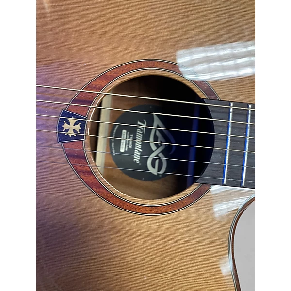 Used Lag Guitars t100ace Natural Acoustic Electric Guitar 6 Used Lag Guitars t100ace Natural Acoustic Electric Guitar