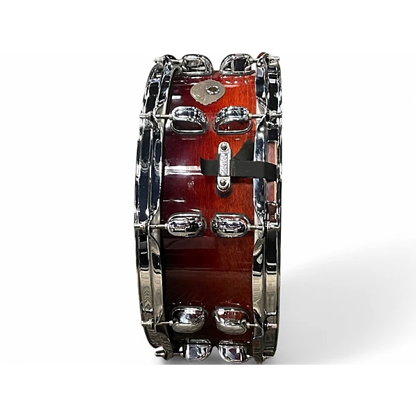Used TAMA 5.5X14 Starclassic Performer Snare Dark Cherry Fade Drum 6 Used TAMA 5.5X14 Starclassic Performer Snare Dark Cherry Fade Drum
