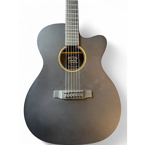 Used Martin 000CXE Satin Black Acoustic Electric Guitar 4 Used Martin 000CXE Satin Black Acoustic Electric Guitar