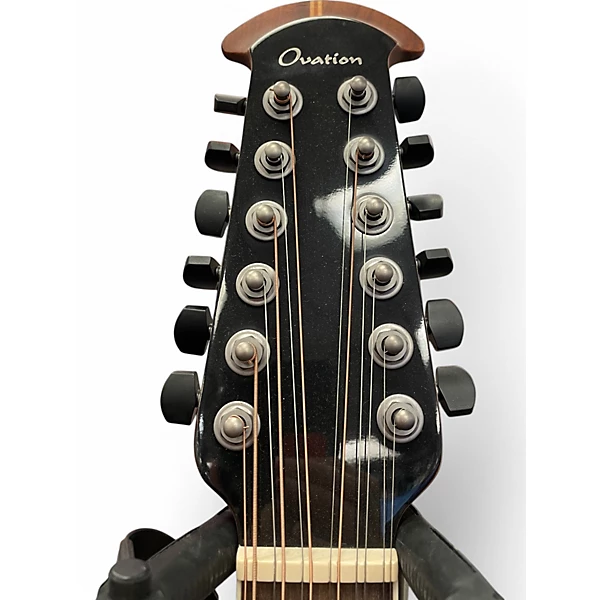 Used Ovation 2758AX-NEB-G New England Burst 12 String Acoustic Electric Guitar 6 Used Ovation 2758AX-NEB-G New England Burst 12 String Acoustic Electric Guitar