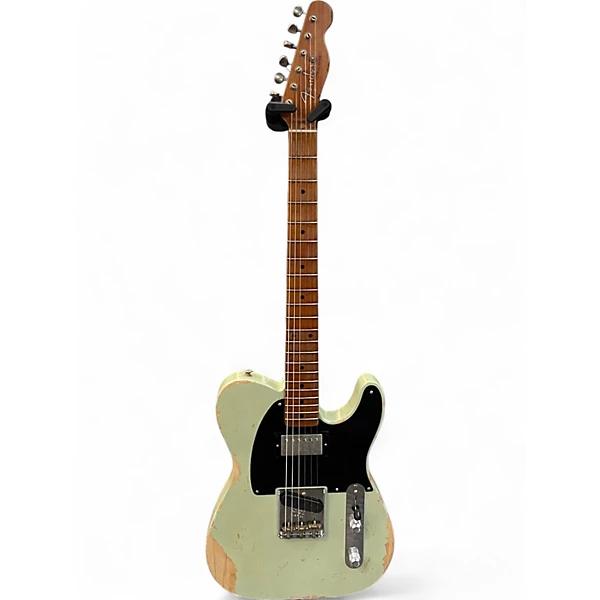 Used 2023 Fender 1952 Custom Shop 52 Telecaster Heavy Relic Surf Green Solid Body Electric Guitar