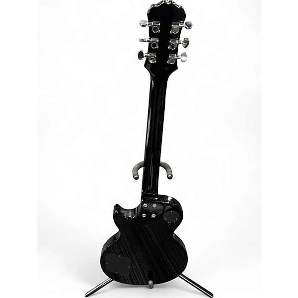 Used Epiphone Les Paul Standard Black Solid Body Electric Guitar 6 Used Epiphone Les Paul Standard Black Solid Body Electric Guitar