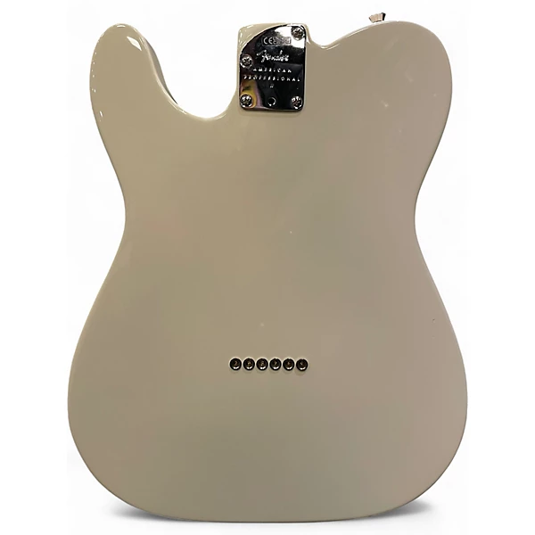 Used Fender American Professional II Telecaster Olympic White Solid Body Electric Guitar 6 Used Fender American Professional II Telecaster Olympic White Solid Body Electric Guitar