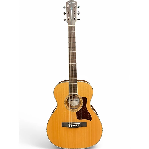 Used Fender PMTE PARAMOUNT Natural Acoustic Electric Guitar