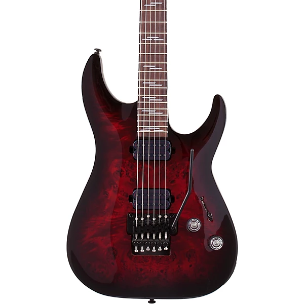 Schecter Guitar Research Omen Elite-6 FR Electric Guitar Black Cherry Burst