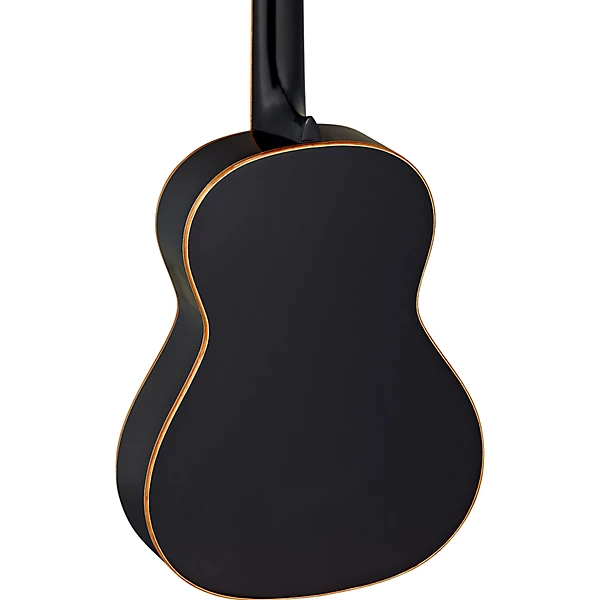Ortega Family Series R221BK-3/4 3/4 Size Classical Guitar Gloss Black 0.75 4 Ortega Family Series R221BK-3/4 3/4 Size Classical Guitar Gloss Black 0.75