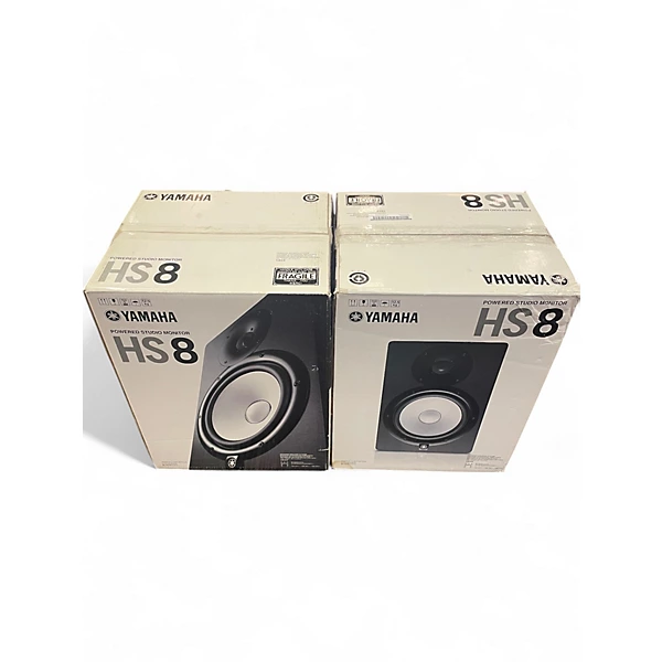 Used Yamaha HS8 Pair Powered Monitor
