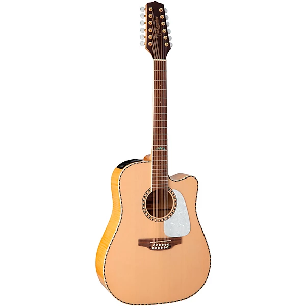 Takamine GD74CE 12-String Dreadnought Acoustic-Electric Guitar Natural 6 Takamine GD74CE 12-String Dreadnought Acoustic-Electric Guitar Natural