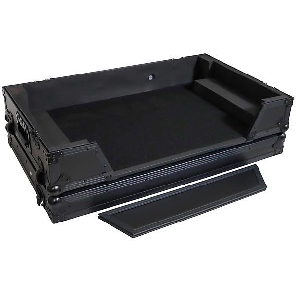 ProX Case for Pioneer XDJ-AZ Black on Black with Wheels and 1U Rack Rails Black