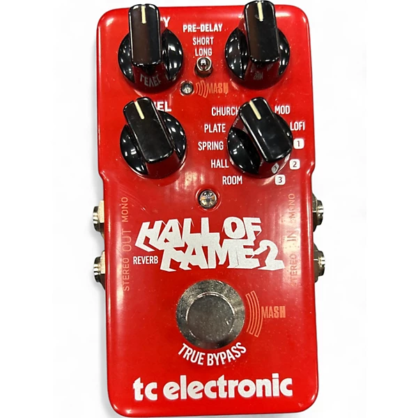 Used TC Electronic Hall Of Fame 2 Reverb Effect Pedal