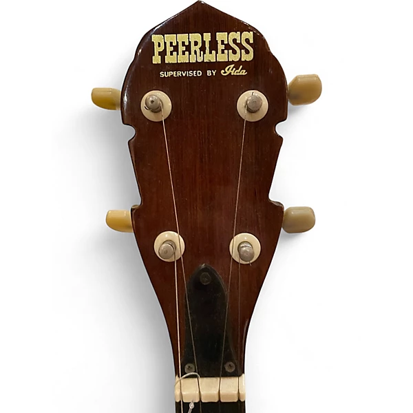 Used Lida PEERLESSBrown Banjo