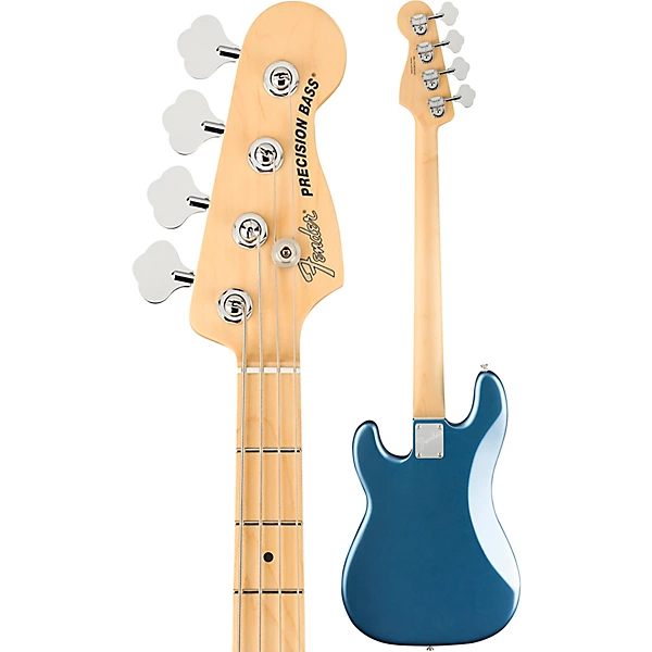 Fender American Performer Precision Bass Maple Fingerboard Satin Lake Placid Blue 8 Fender American Performer Precision Bass Maple Fingerboard Satin Lake Placid Blue