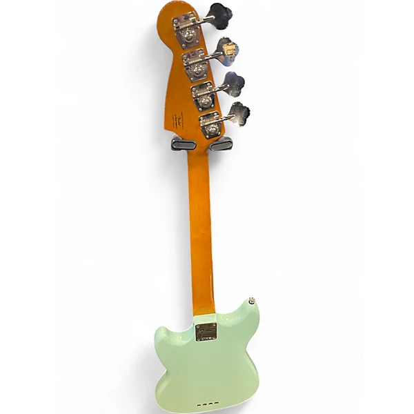 Used Squier Classic Vibe 60s Mustang Bass Surf Green Electric Bass Guitar 4 Used Squier Classic Vibe 60s Mustang Bass Surf Green Electric Bass Guitar