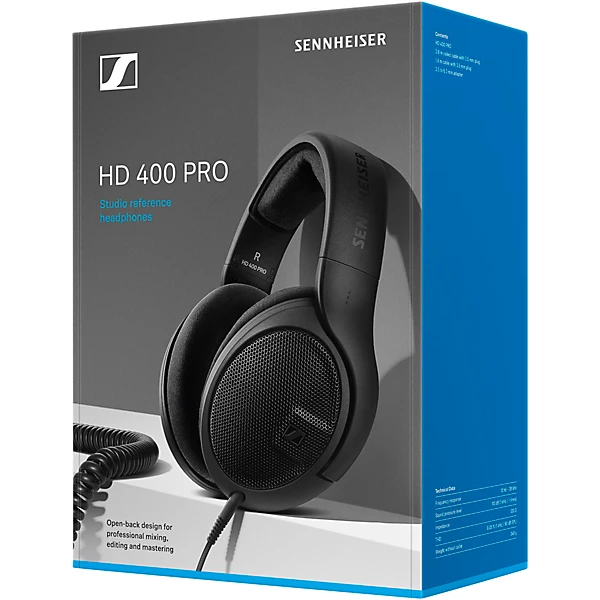 Sennheiser HD 400 PRO Studio Reference Headphones 6 Sennheiser HD 400 PRO Studio Reference Headphones