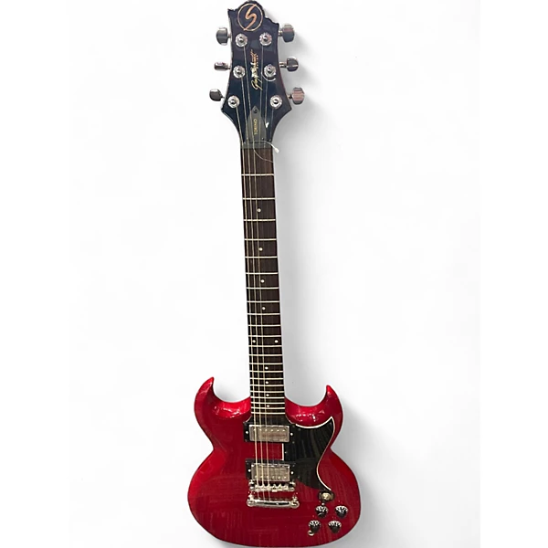 Used Greg Bennett Design by Samick TORINO Candy Apple Red Solid Body Electric Guitar