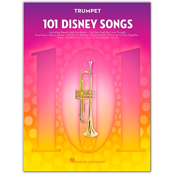 Hal Leonard 101 Disney Songsfor Trumpet