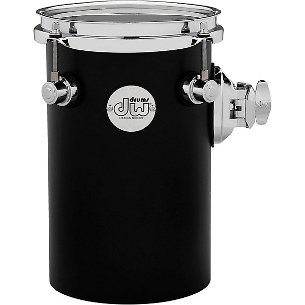 DW Design Series Rata Tom 6 x 10 in. Satin Black