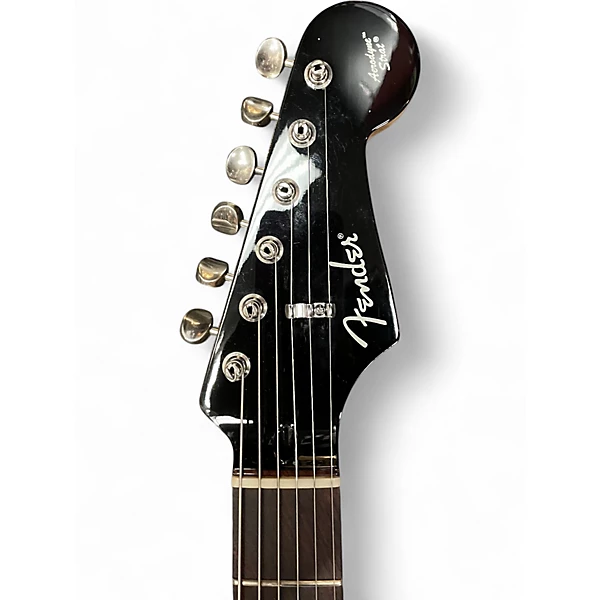 Used Fender AERODYNE AST-M Black Solid Body Electric Guitar 6 Used Fender AERODYNE AST-M Black Solid Body Electric Guitar