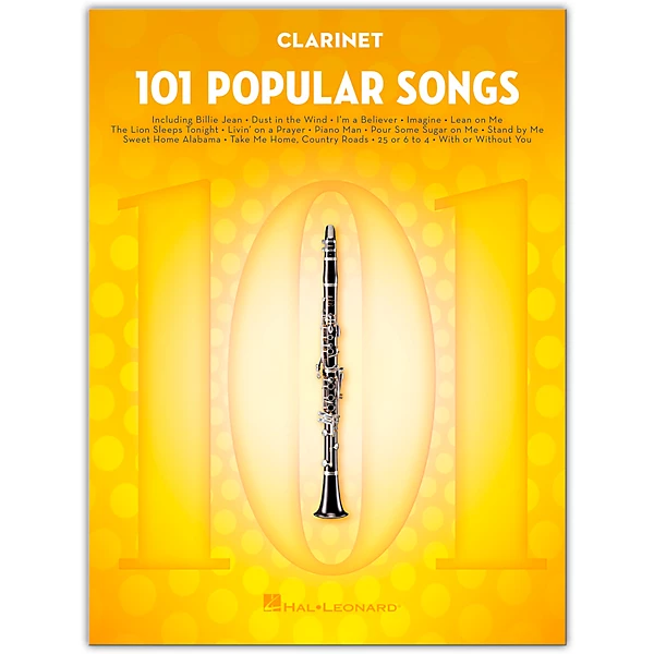 Hal Leonard 101 Popular Songs for Clarinet