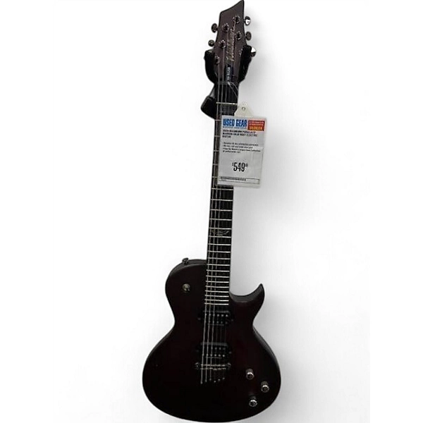 Used Washburn Parallaxe Maroon Solid Body Electric Guitar