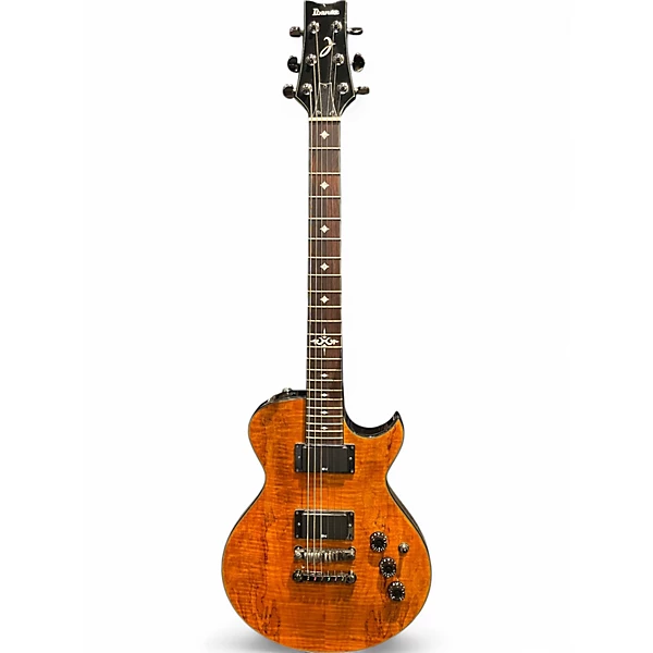 Used 2008 Ibanez ART420 Amber Solid Body Electric Guitar