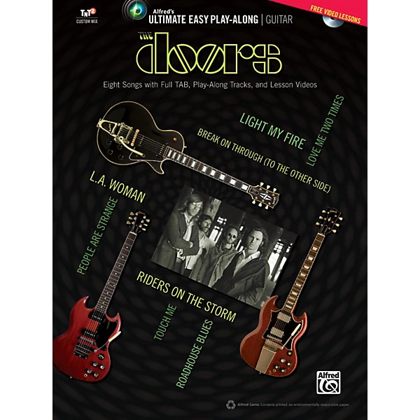 Alfred The Doors - Ultimate Easy Guitar Play-Along Easy Guitar TAB Book & DVD