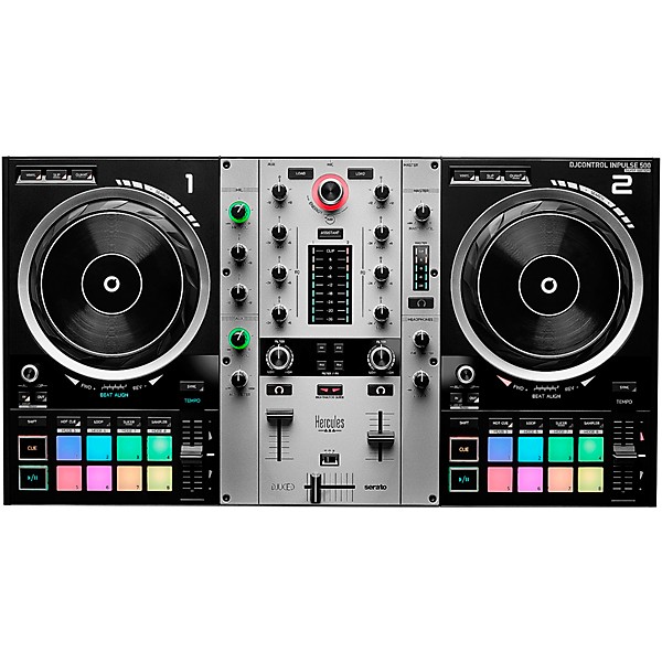 Hercules DJ DJControl Inpulse 500 Silver Edition with DJUCED Pro License
