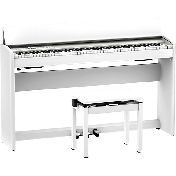 Roland F701 Digital Console Home Piano White