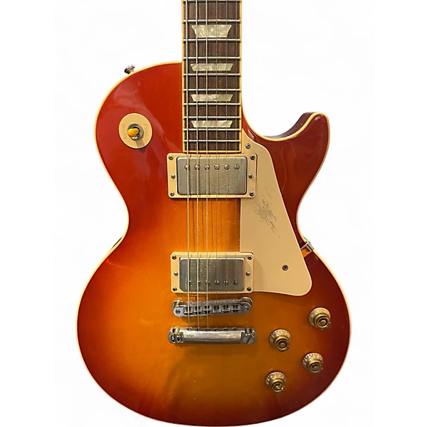 Used 2009 Gibson Les Paul Standard Cherry Sunburst Solid Body Electric Guitar 4 Used 2009 Gibson Les Paul Standard Cherry Sunburst Solid Body Electric Guitar
