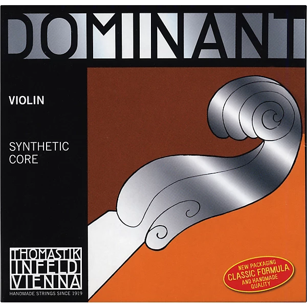 Thomastik Dominant 4/4 Size Weich (Light)Violin Strings 4/4 Wound E String, Ball End