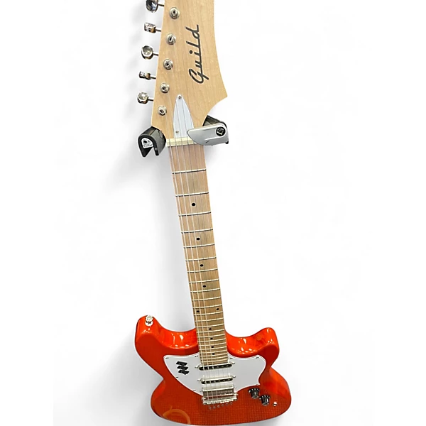 Used Guild surflinersunset orange Solid Body Electric Guitar