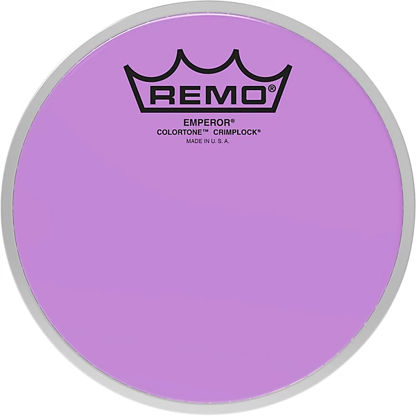 Remo Emperor Colortone Crimplock Purple Tenor Drum Head 14 in.